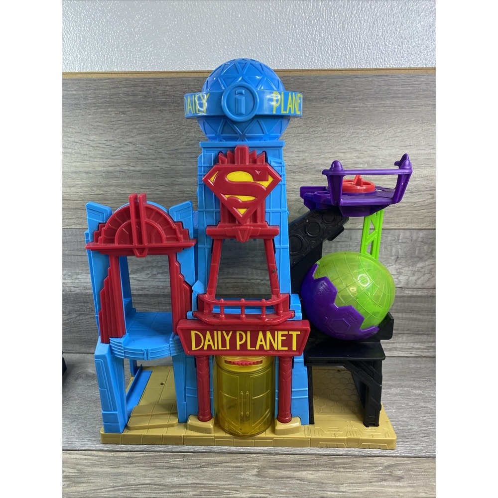 Fisher‎ Price Imaginext Superman Daily Planet DC Super Friends Toy Playset Only